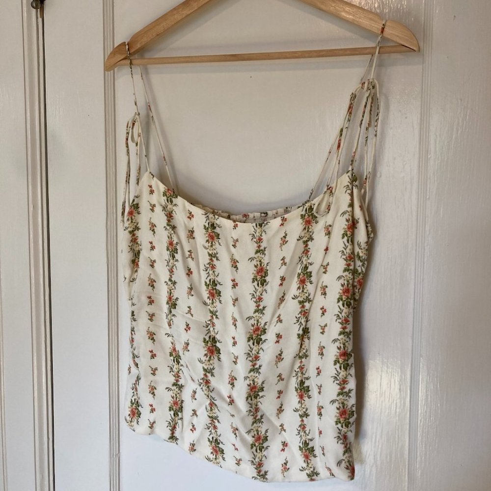 Reformation "Lupe" top